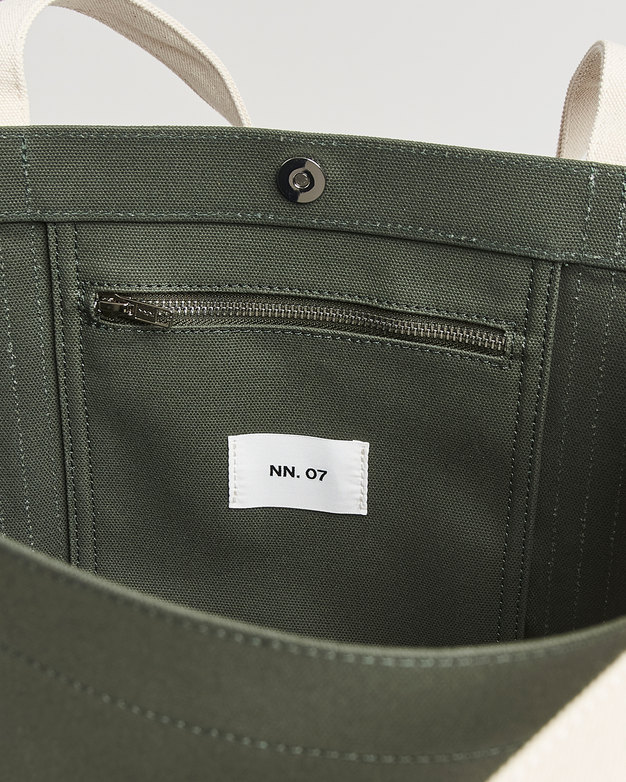 Uomini | Borse | NN07 | Tote Bag Croc Green