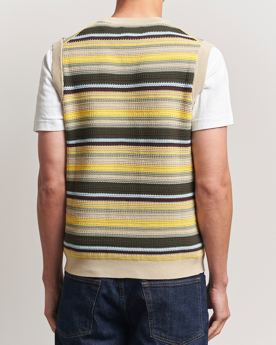 Uomini | Maglieria | NN07 | Huxley Knitted Striped Vest Multi