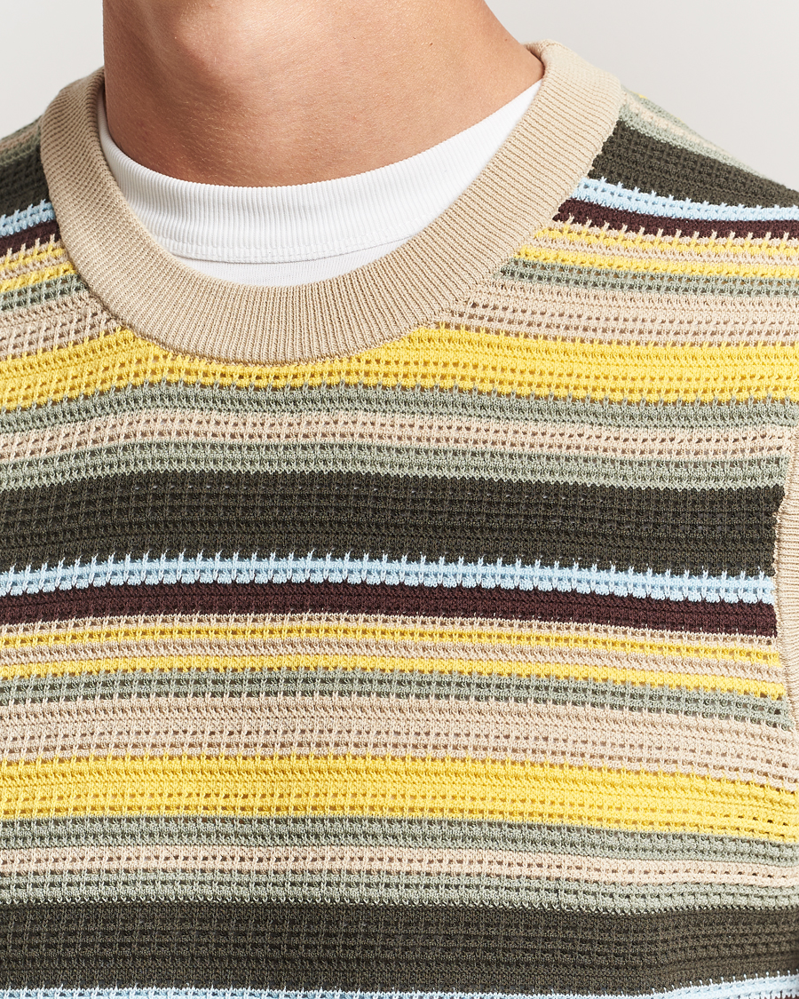 Uomini | Maglieria | NN07 | Huxley Knitted Striped Vest Multi