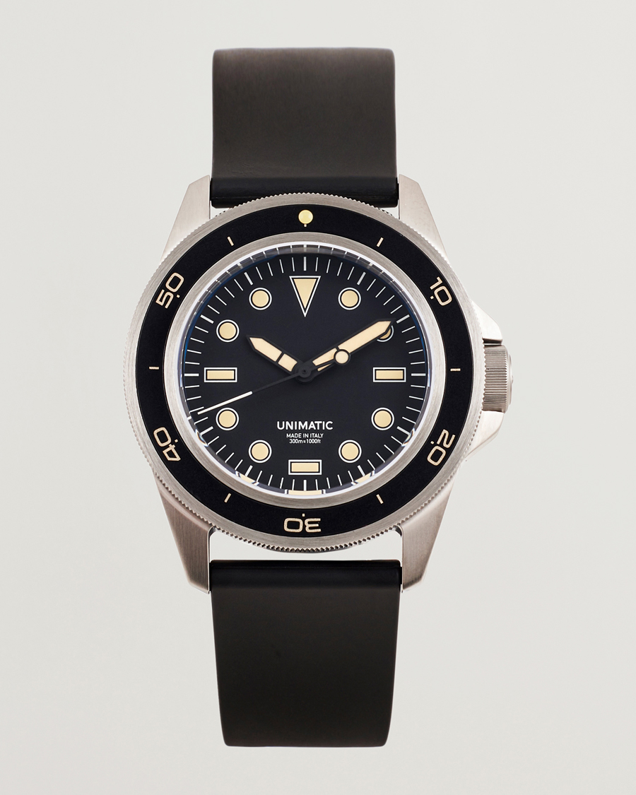 Uomini | UNIMATIC U1 Heritage Diver Black | UNIMATIC | U1 Heritage Diver Black