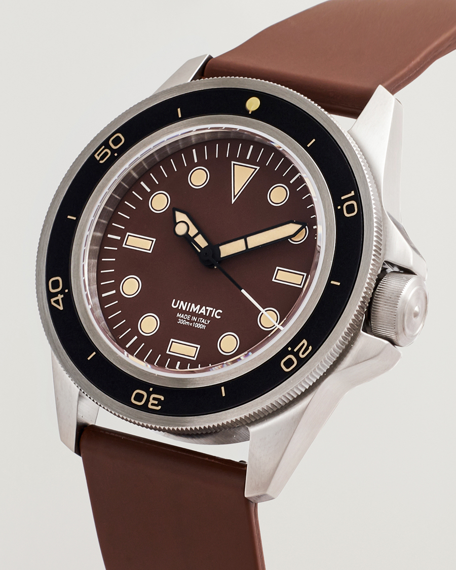 Uomini | UNIMATIC U1 Heritage Diver Dark Brown | UNIMATIC | U1 Heritage Diver Dark Brown