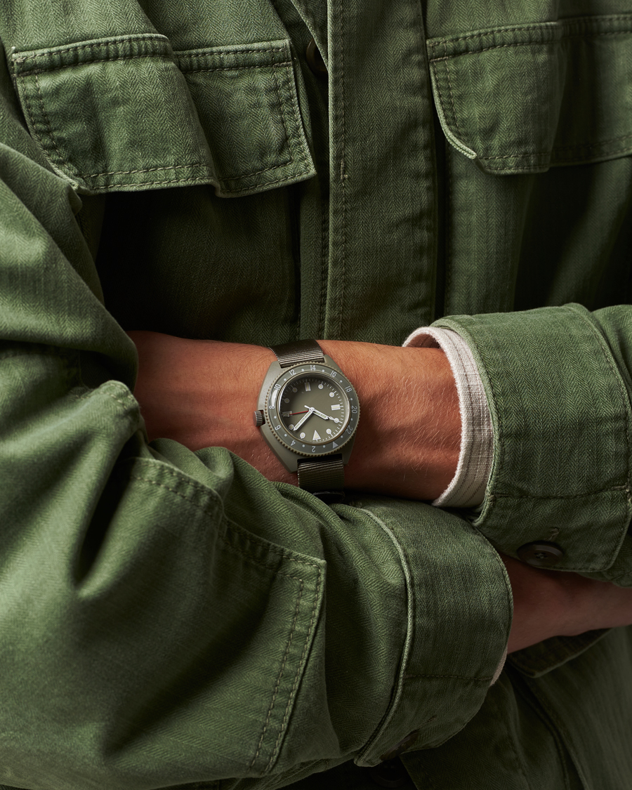 Uomini | BEAMS PLUS Type-P24 Utility Watch Sage | BEAMS PLUS | Type-P24 Utility Watch Sage
