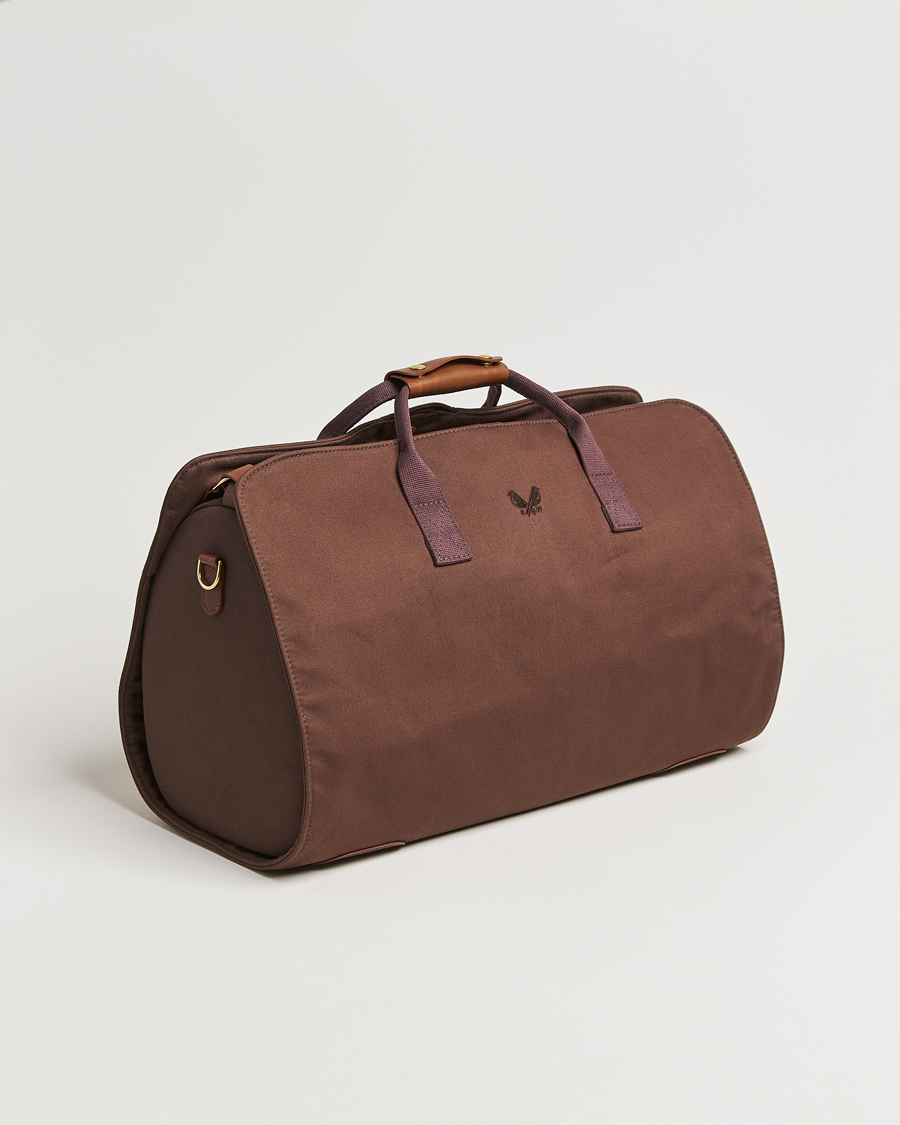 Uomini | Borse | Bennett Winch | Canvas Suit Carrier Holdall Chocolate