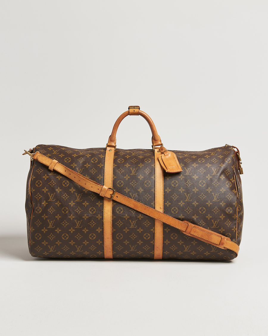 Uomini | Louis Vuitton Pre-Owned Keepall Bandoulière 60 Monogram | Louis Vuitton Pre-Owned | Keepall Bandoulière 60 Monogram