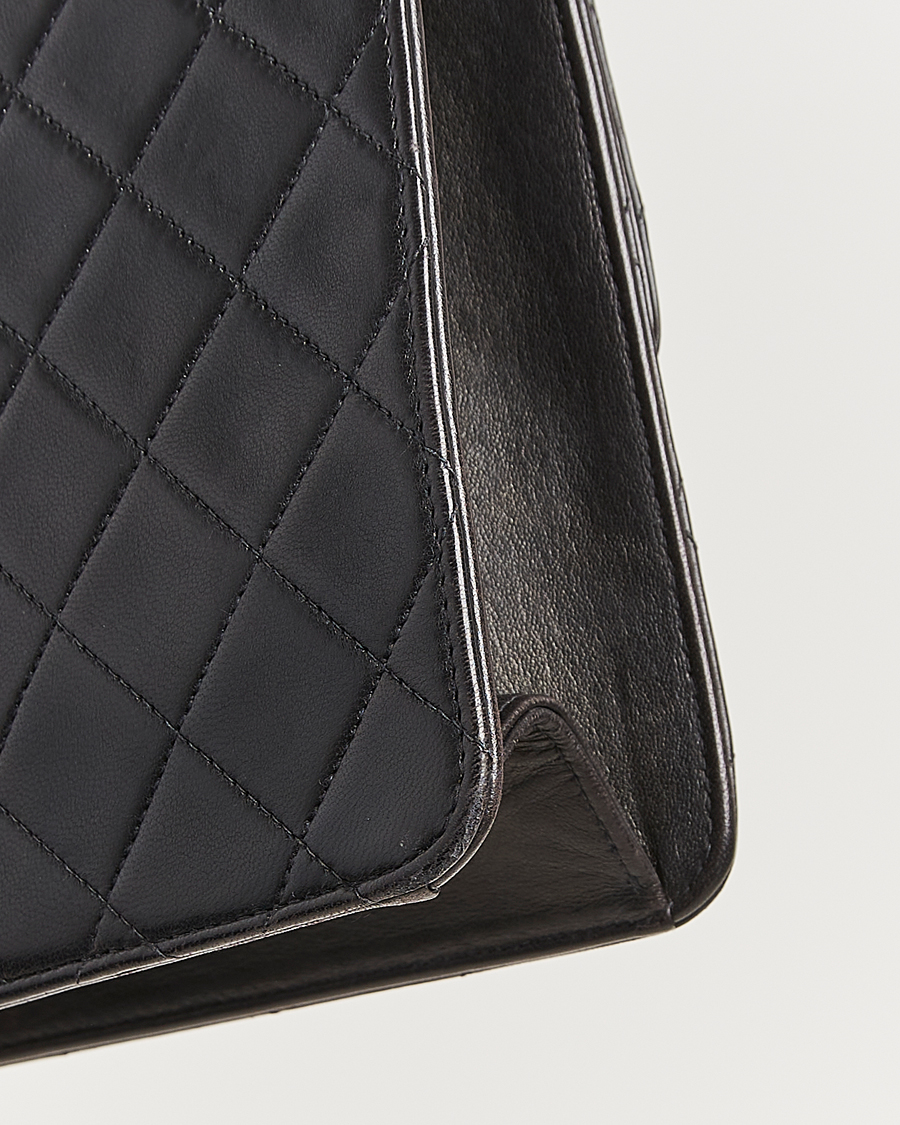 Uomini | Pre-Owned & Vintage Bags | Chanel Pre-Owned | Single Flap Bag Black