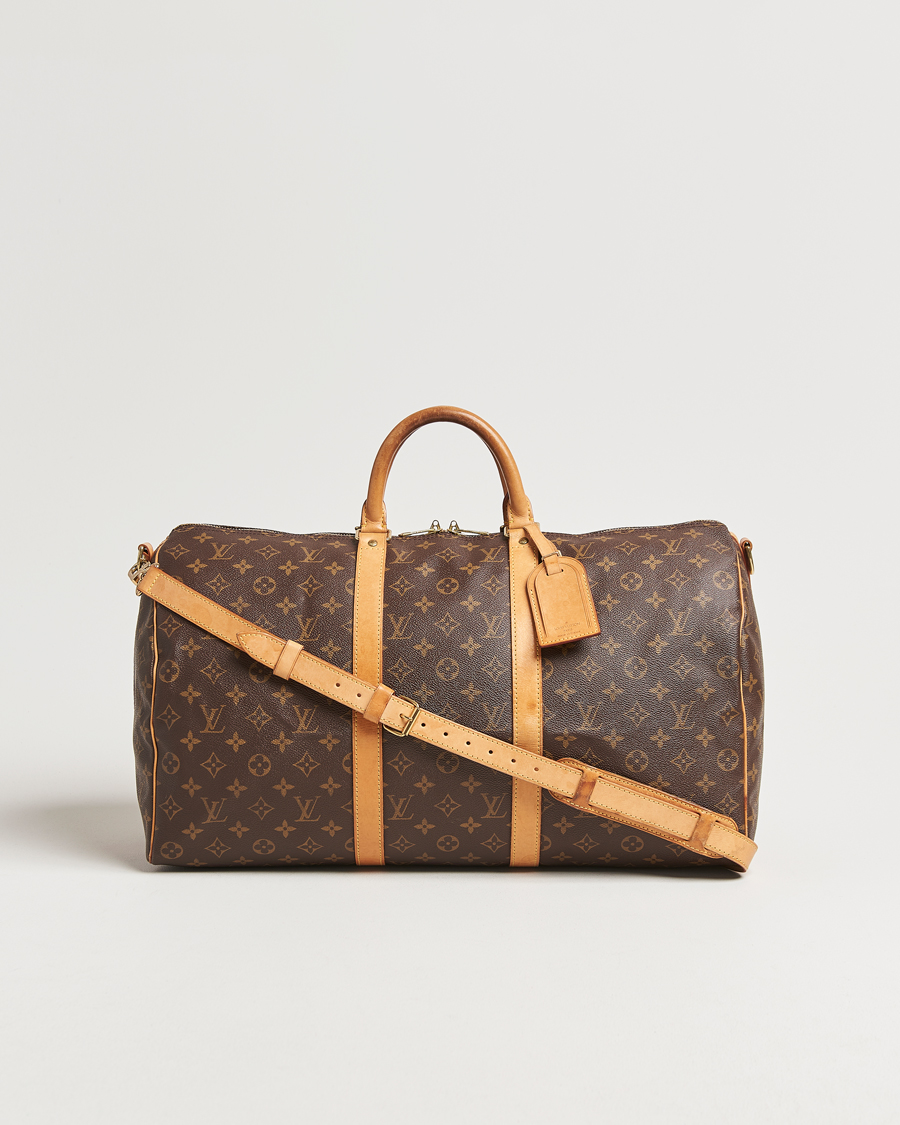 Uomini | Louis Vuitton Pre-Owned Keepall Bandoulière 50 Monogram | Louis Vuitton Pre-Owned | Keepall Bandoulière 50 Monogram