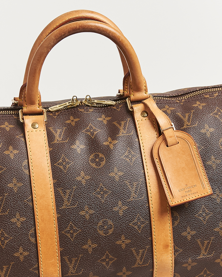 Uomini | Louis Vuitton Pre-Owned Keepall Bandoulière 50 Monogram | Louis Vuitton Pre-Owned | Keepall Bandoulière 50 Monogram