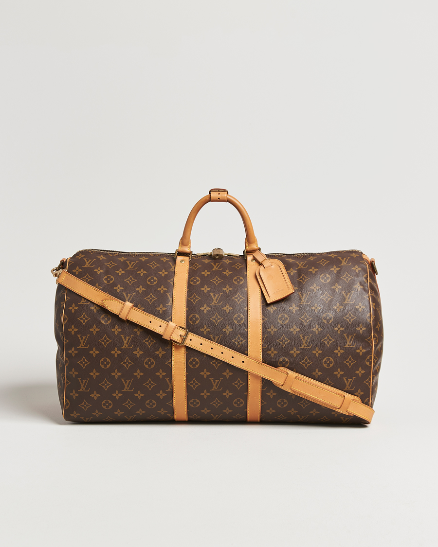 Uomini | Louis Vuitton Pre-Owned Keepall Bandoulière 55 Monogram | Louis Vuitton Pre-Owned | Keepall Bandoulière 55 Monogram