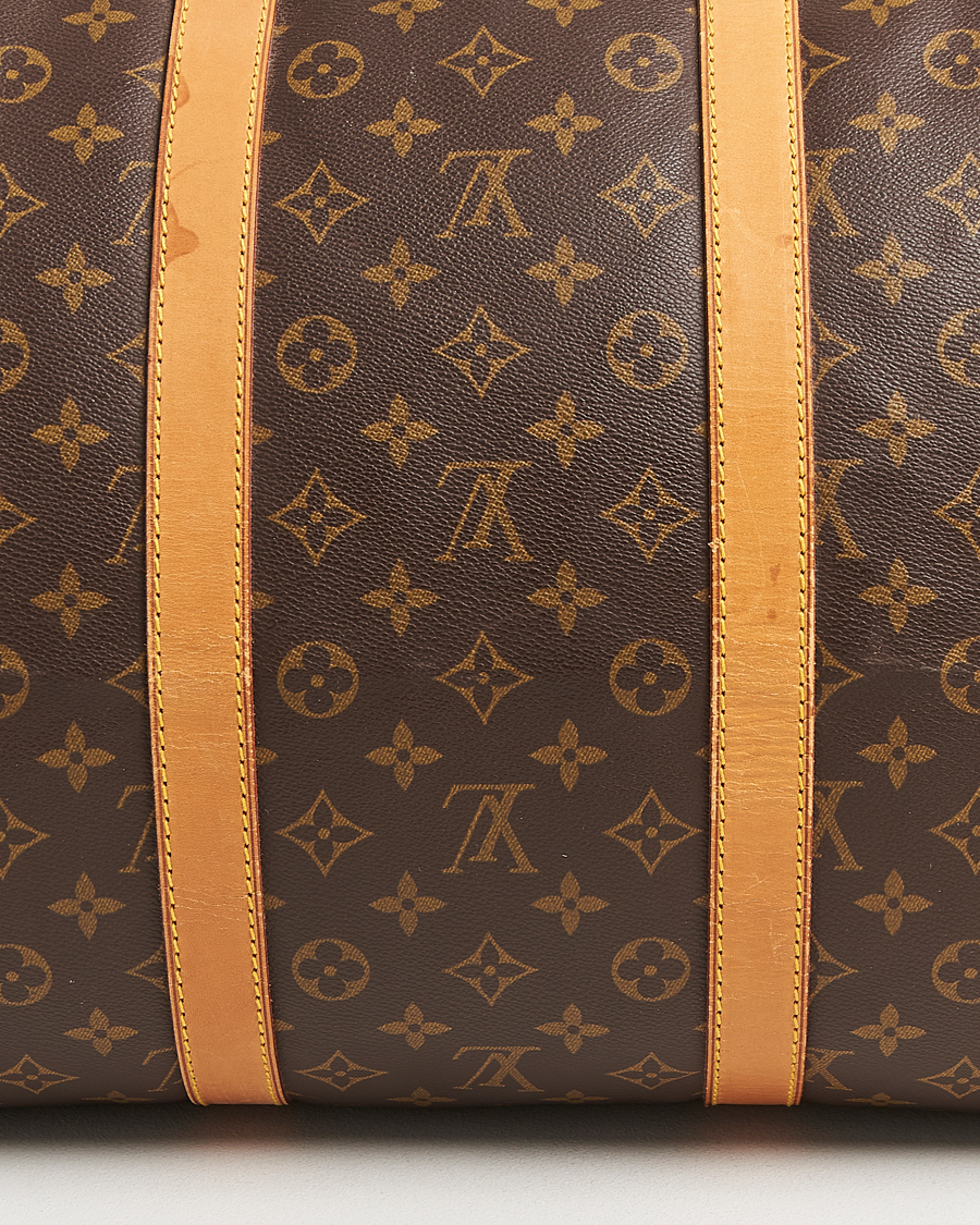Uomini | Louis Vuitton Pre-Owned Keepall Bandoulière 55 Monogram | Louis Vuitton Pre-Owned | Keepall Bandoulière 55 Monogram