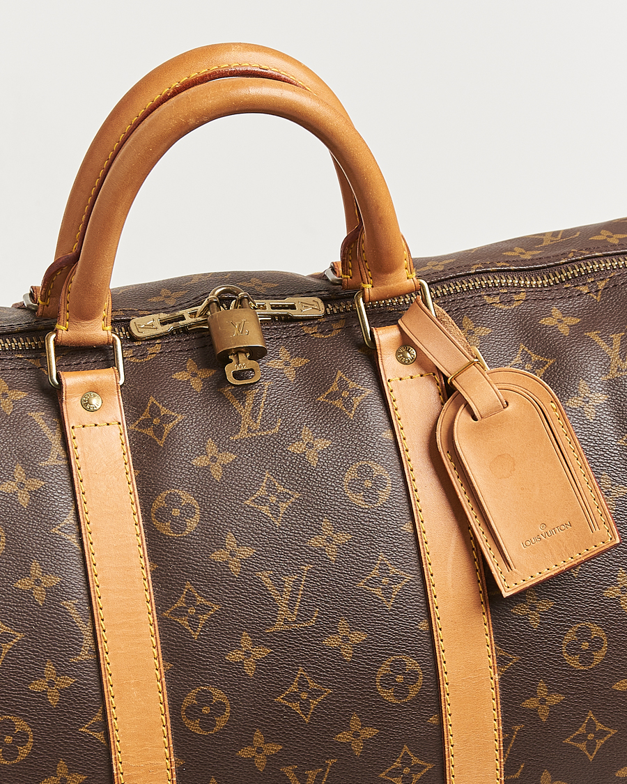 Uomini | Louis Vuitton Pre-Owned Keepall Bandoulière 55 Monogram | Louis Vuitton Pre-Owned | Keepall Bandoulière 55 Monogram