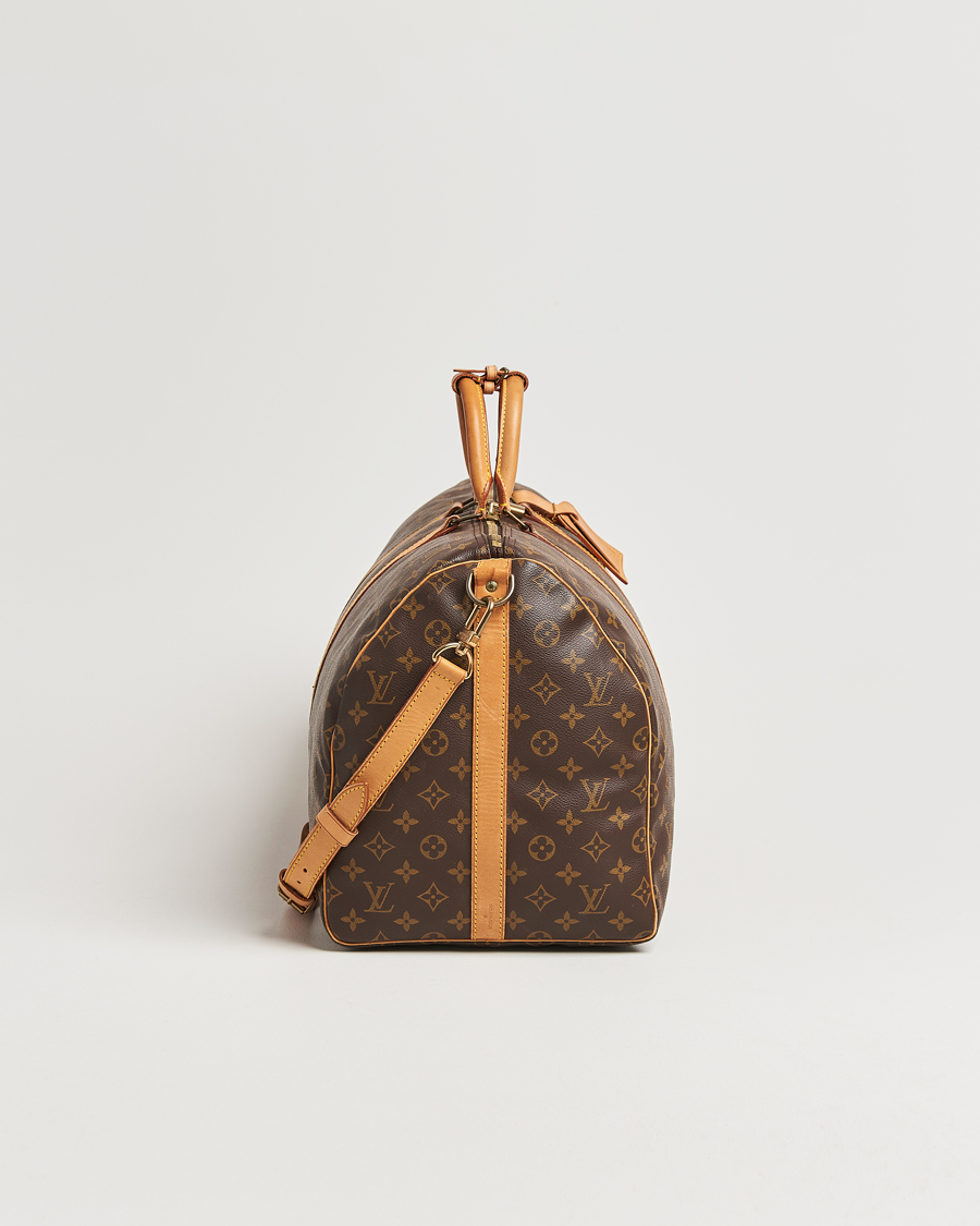 Uomini | Louis Vuitton Pre-Owned Keepall Bandoulière 55 Monogram | Louis Vuitton Pre-Owned | Keepall Bandoulière 55 Monogram