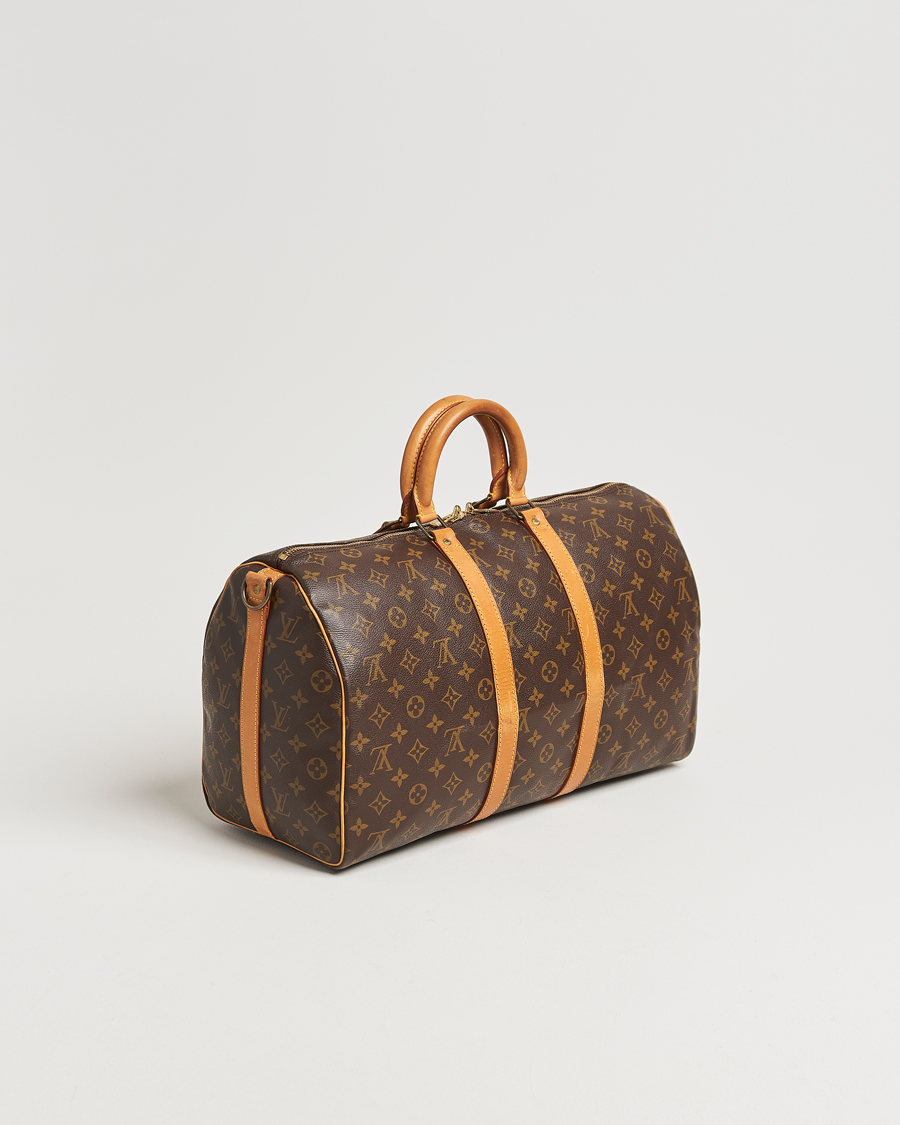 Uomini | Louis Vuitton Pre-Owned Keepall Bandoulière 45 Monogram | Louis Vuitton Pre-Owned | Keepall Bandoulière 45 Monogram