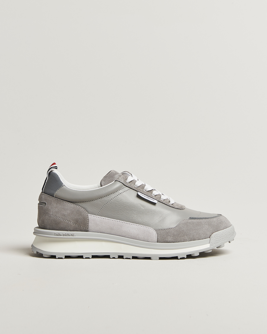 Uomini | Thom Browne Alumni Sneakers Grey | Thom Browne | Alumni Sneakers Grey