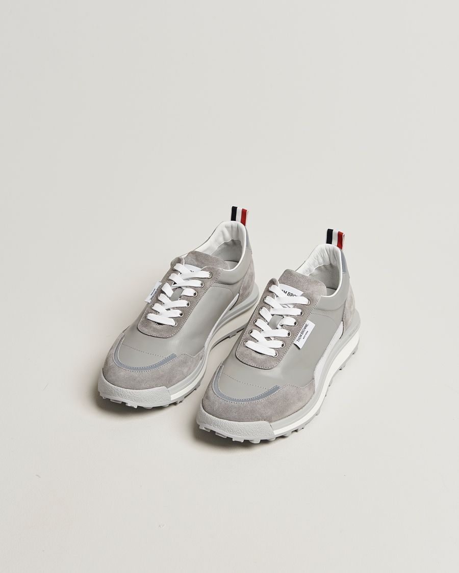 Uomini | Thom Browne Alumni Sneakers Grey | Thom Browne | Alumni Sneakers Grey