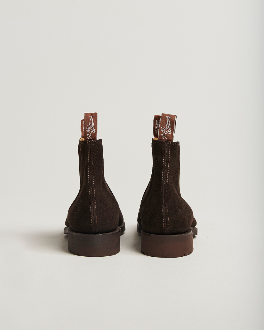 Uomini | Stivali | R.M.Williams | Gardener G Boot Chocolate Suede