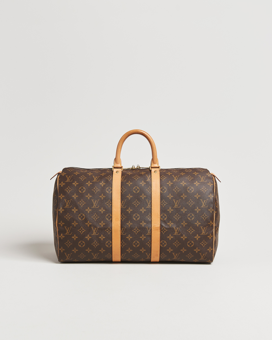 Uomini | Pre-Owned & Vintage Bags | Louis Vuitton Pre-Owned | Keepall 45 Monogram