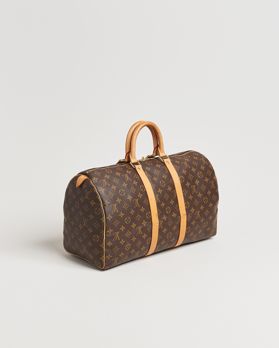 Uomini | Pre-Owned & Vintage Bags | Louis Vuitton Pre-Owned | Keepall 45 Monogram