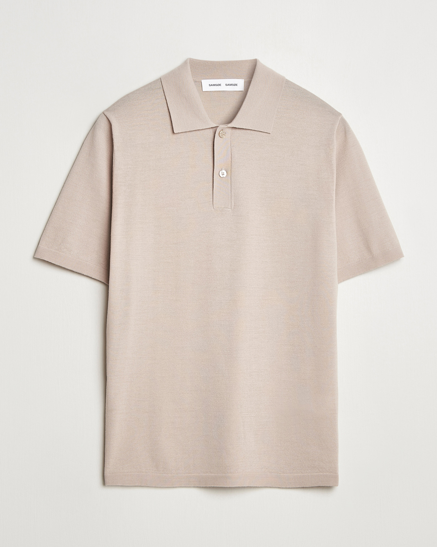 Uomini | Polo | Samsøe Samsøe | Sarown Knitted Polo Pure Cashmere