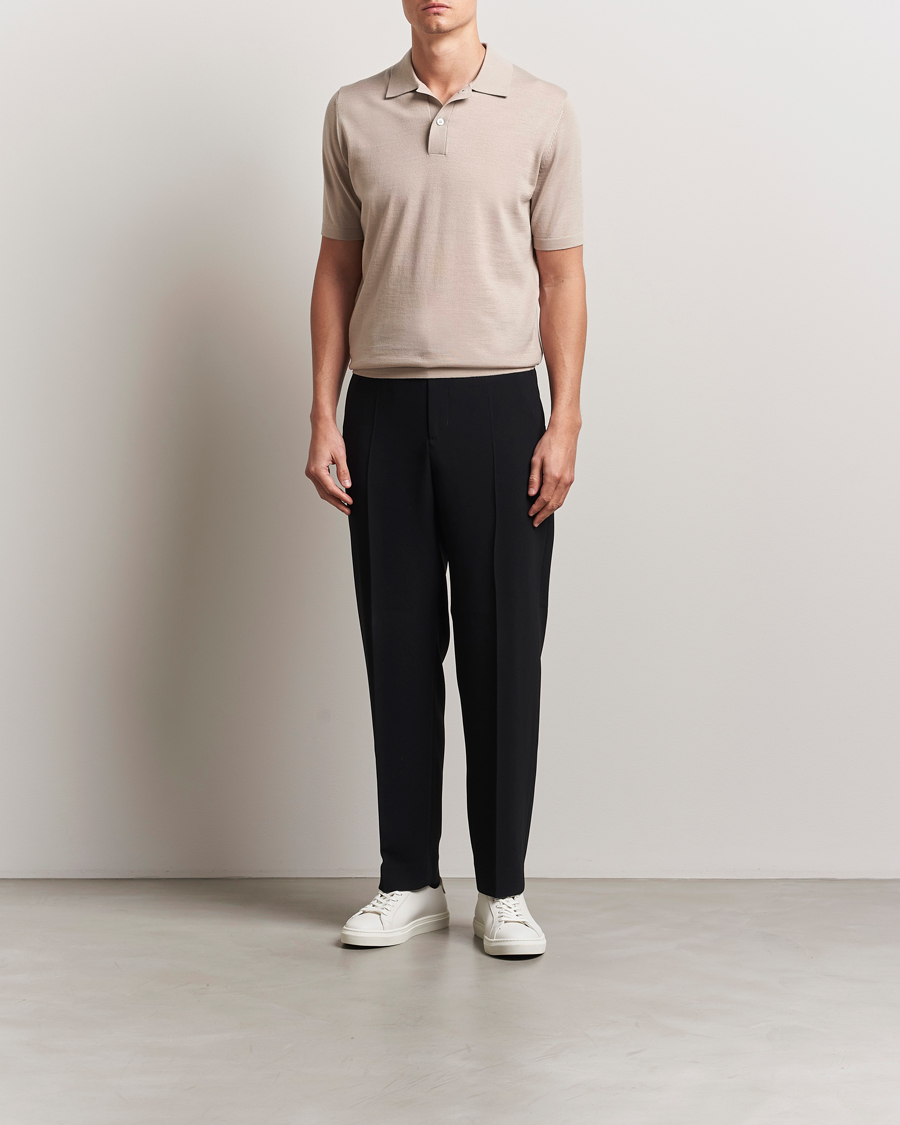 Uomini | Polo | Samsøe Samsøe | Sarown Knitted Polo Pure Cashmere