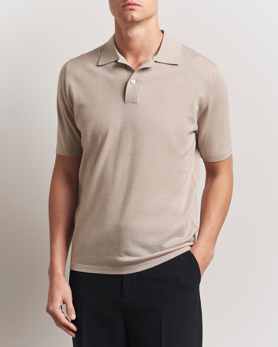 Uomini | Polo | Samsøe Samsøe | Sarown Knitted Polo Pure Cashmere