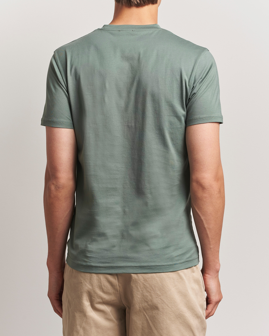Uomini | T-shirt | Sunspel | Riviera Midweight T-Shirt Dusk Green