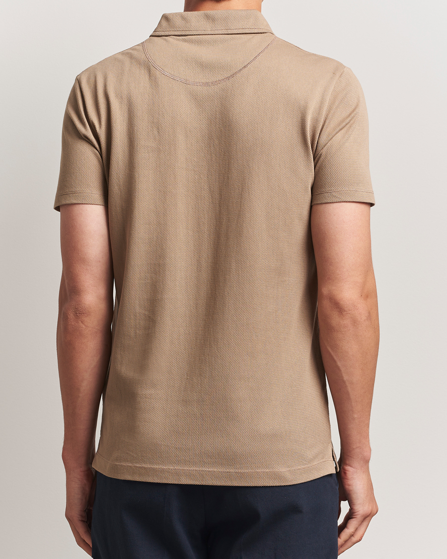 Uomini | Polo | Sunspel | Riviera Polo Shirt Dune