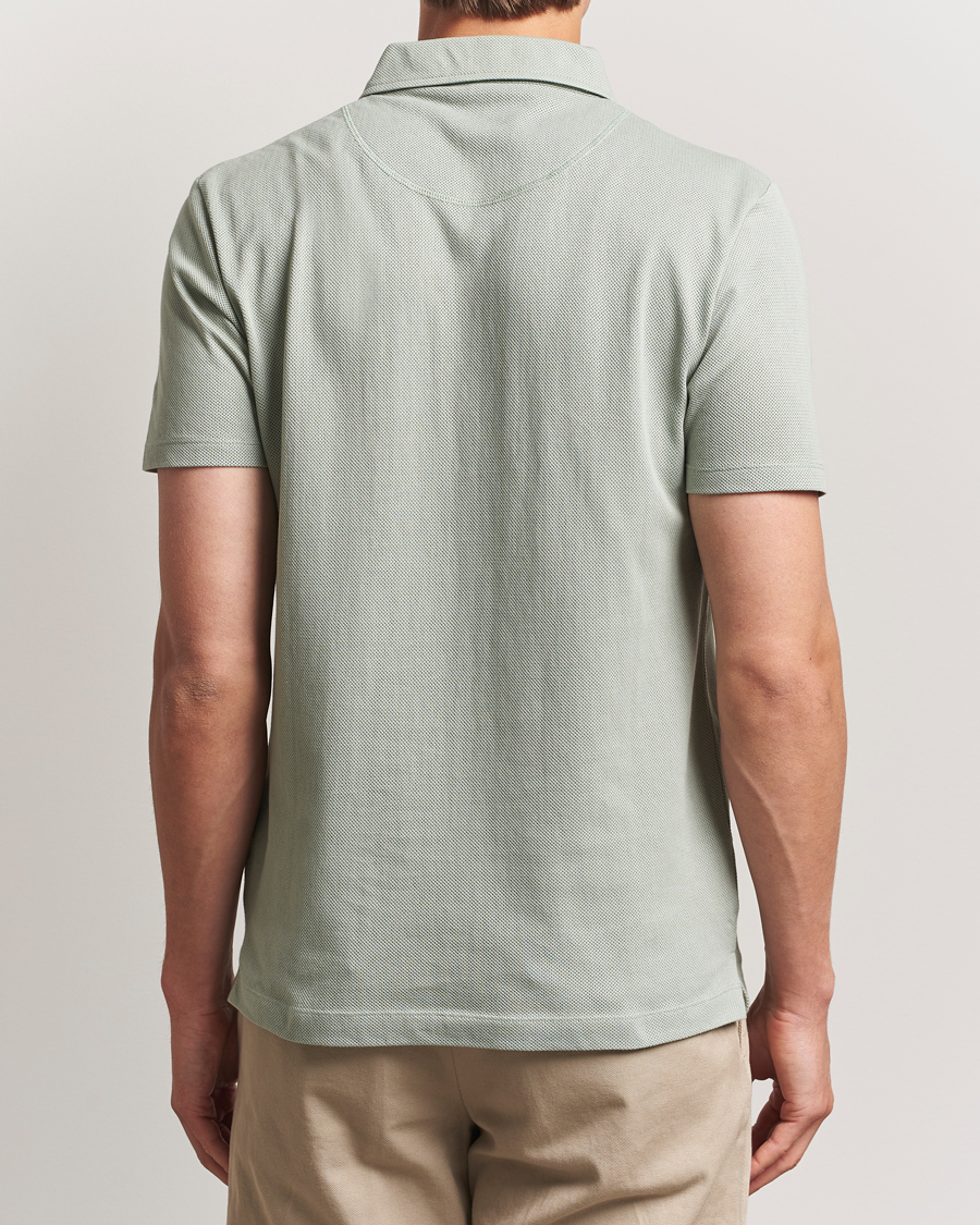 Uomini | Polo | Sunspel | Riviera Polo Shirt Pastel Green