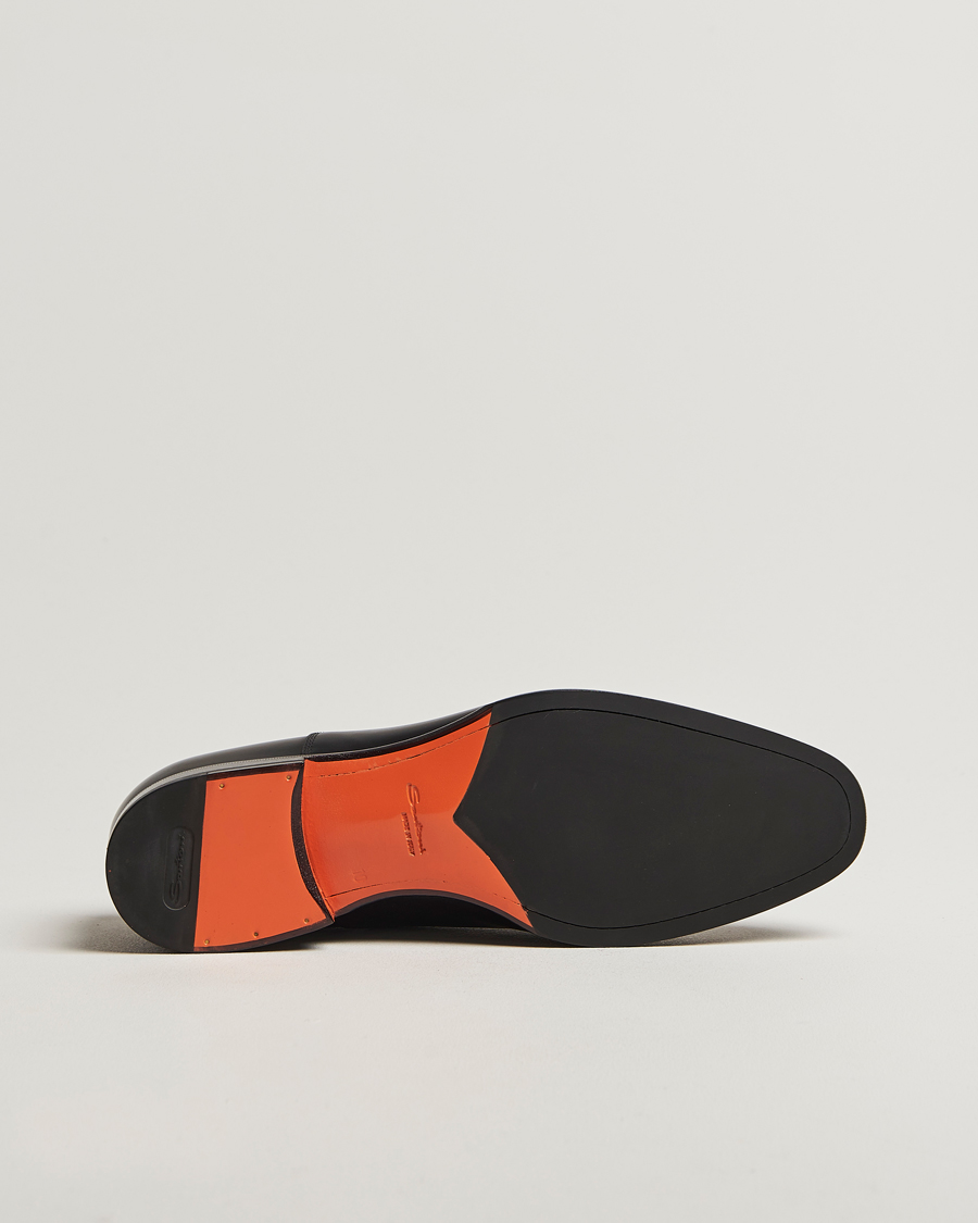Uomini | Scarpe Oxford | Santoni | Adrian Oxford Black Calf