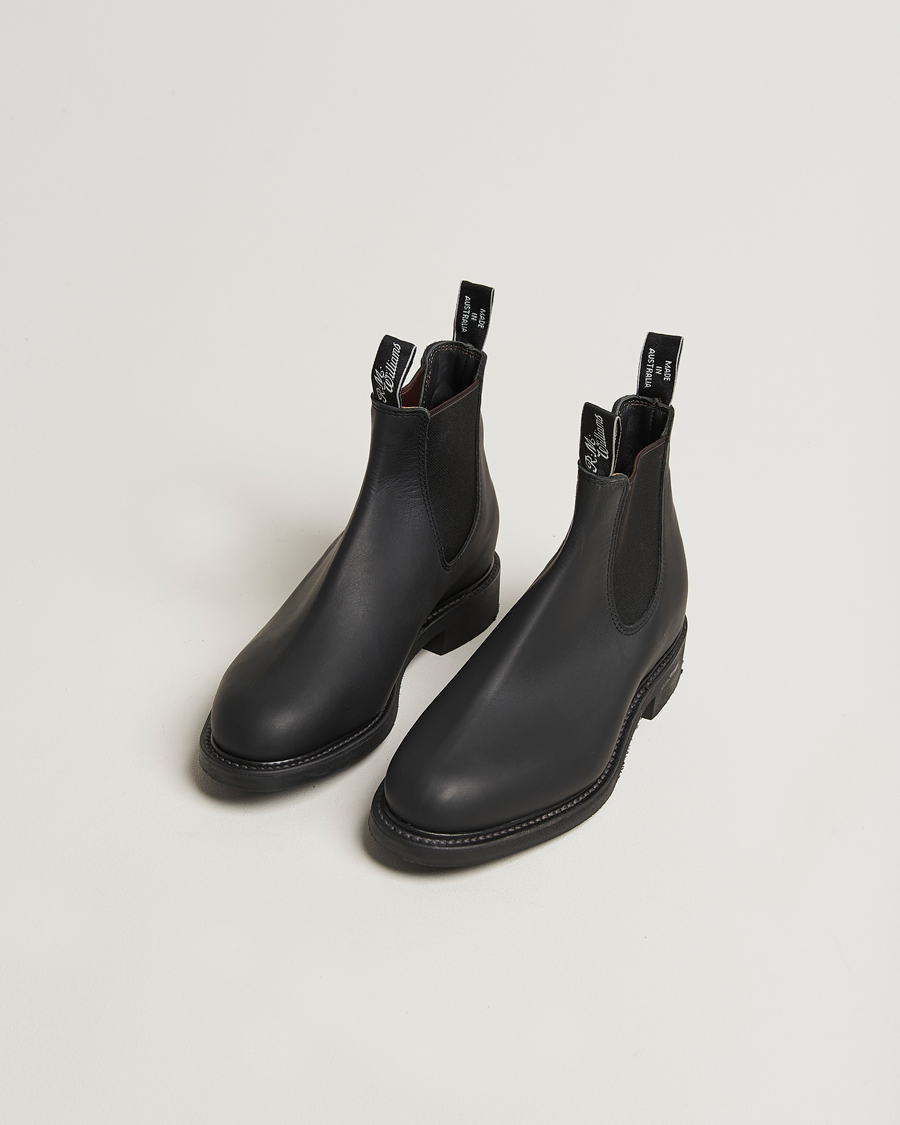 Uomini | Stivali | R.M.Williams | Gardener G Boot Greasy Kip Black
