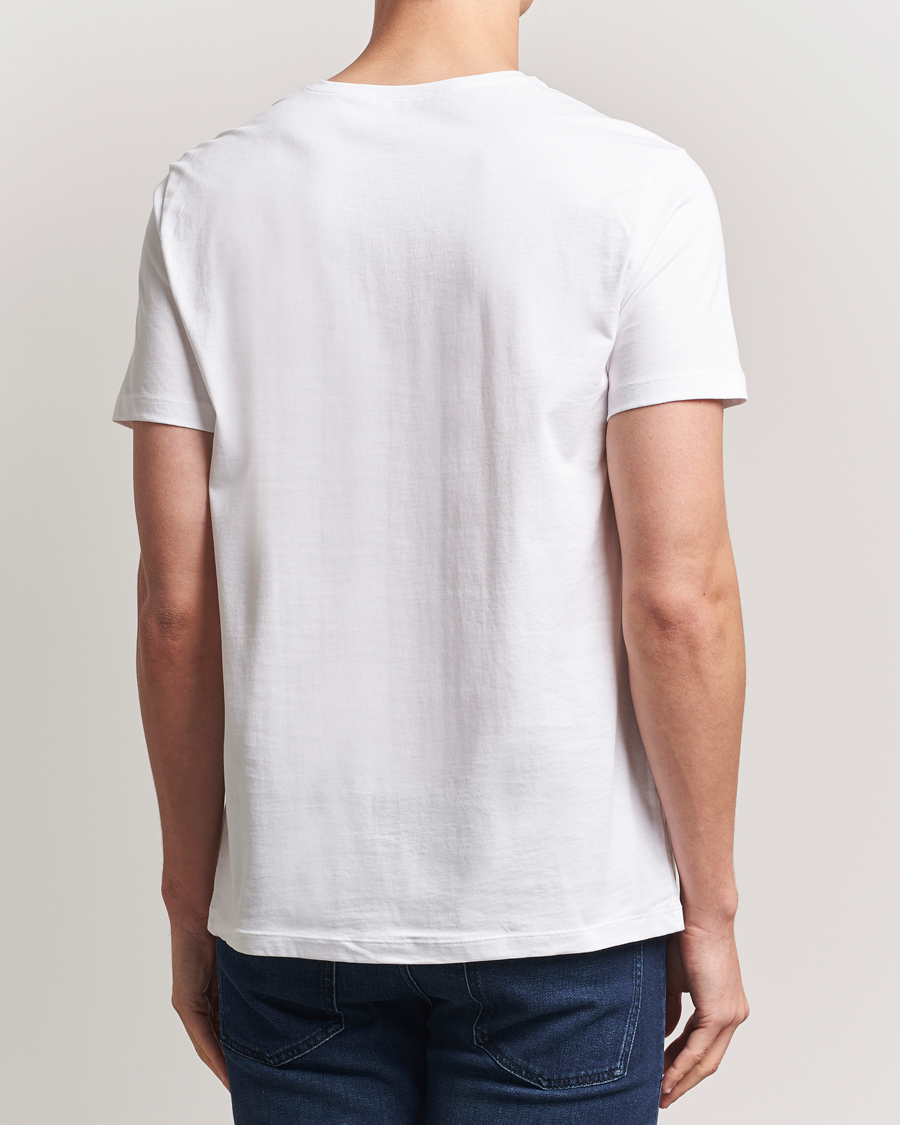 Uomini | T-shirt | BOSS BLACK | 2-Pack Relaxed Fit V-Neck T-Shirt White