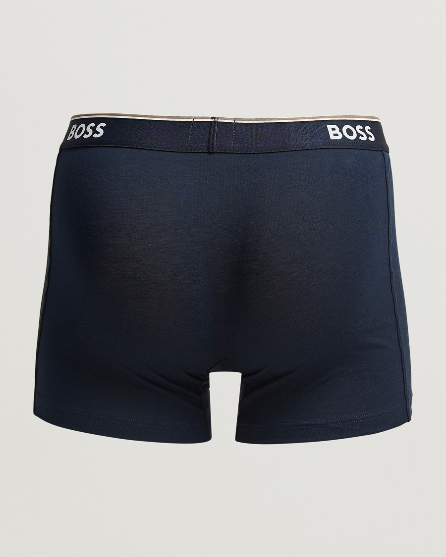 Uomini | Biancheria intima | BOSS BLACK | 3-Pack Boxer Brief Open Blue