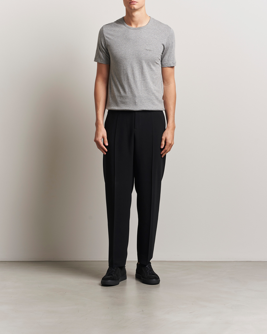 Uomini | T-shirt | BOSS BLACK | 3-Pack Crew Neck T-Shirt White/Grey/Black