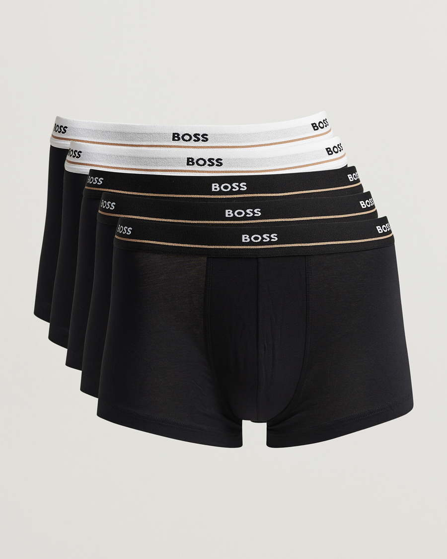 Uomini | Biancheria intima | BOSS BLACK | 5-Pack Trunk Black