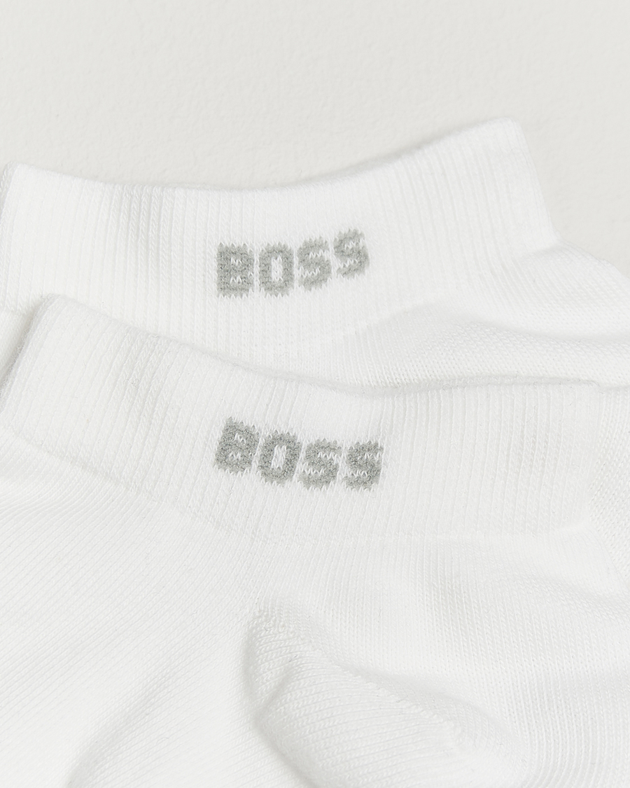 Uomini | Biancheria intima | BOSS BLACK | 2-Pack Sneaker Socks White