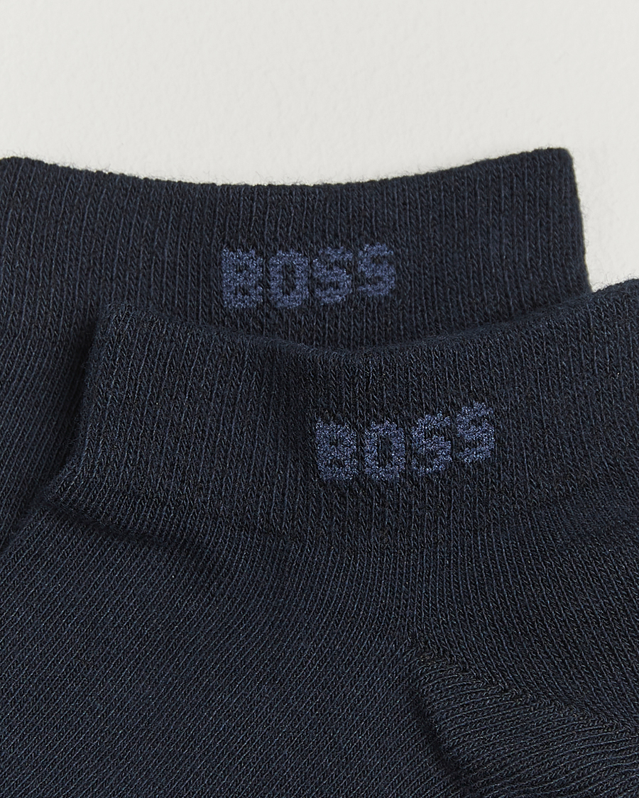 Uomini | Biancheria intima | BOSS BLACK | 2-Pack Sneaker Socks Dark Blue