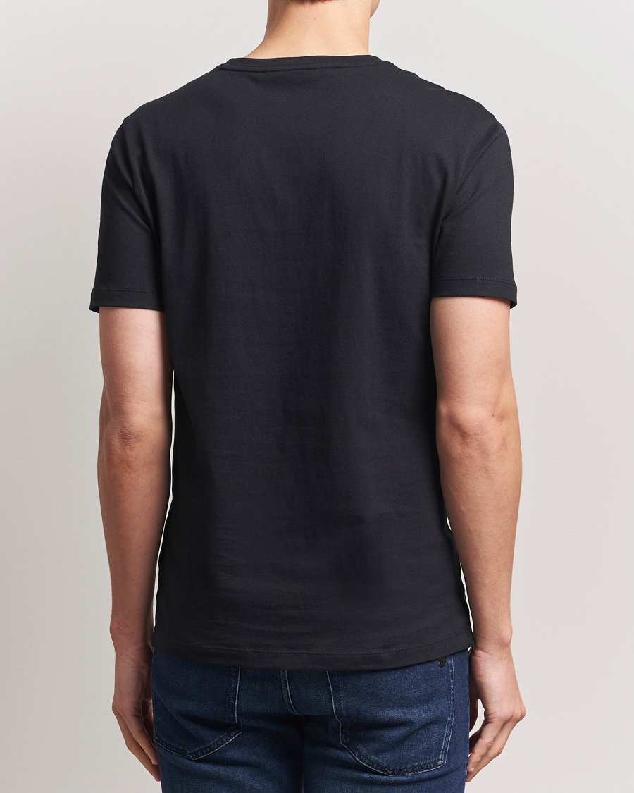 Uomini | T-shirt | BOSS ORANGE | Tales Logo Crew Neck T-Shirt Black
