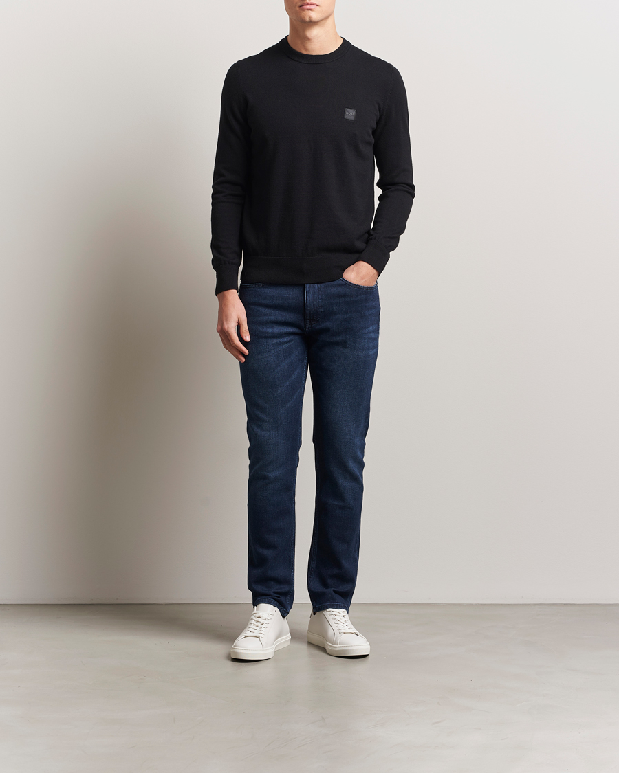Uomini | Pantaloni | BOSS ORANGE | Delaware Jeans Dark Blue