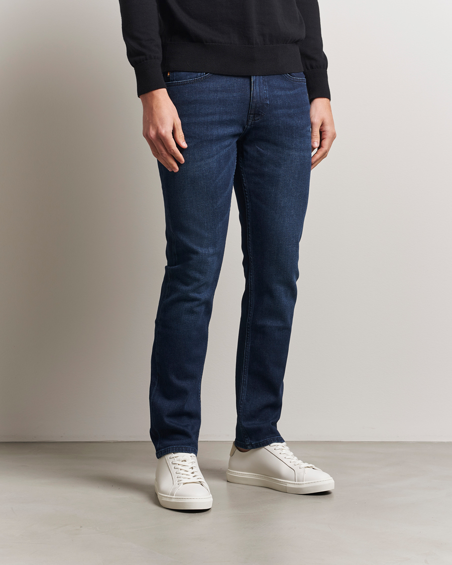 Uomini | Pantaloni | BOSS ORANGE | Delaware Jeans Dark Blue