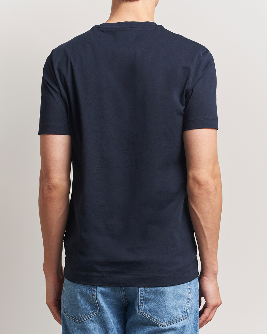 Uomini | T-shirt | BOSS BLACK | Thompson Crew Neck T-Shirt Dark Blue