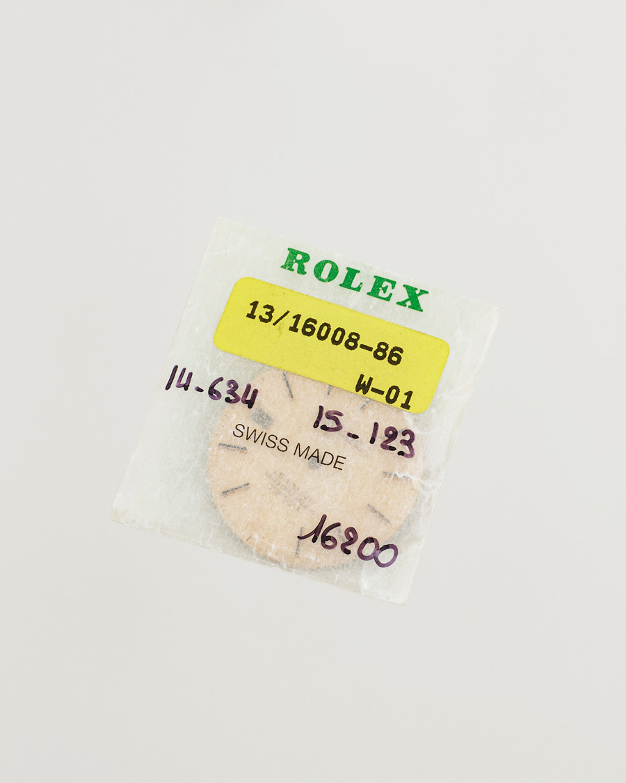 Uomini | Pre-owned Accessori | Rolex Pre-Owned | Rolex Datejust 5 ref Linen Dial