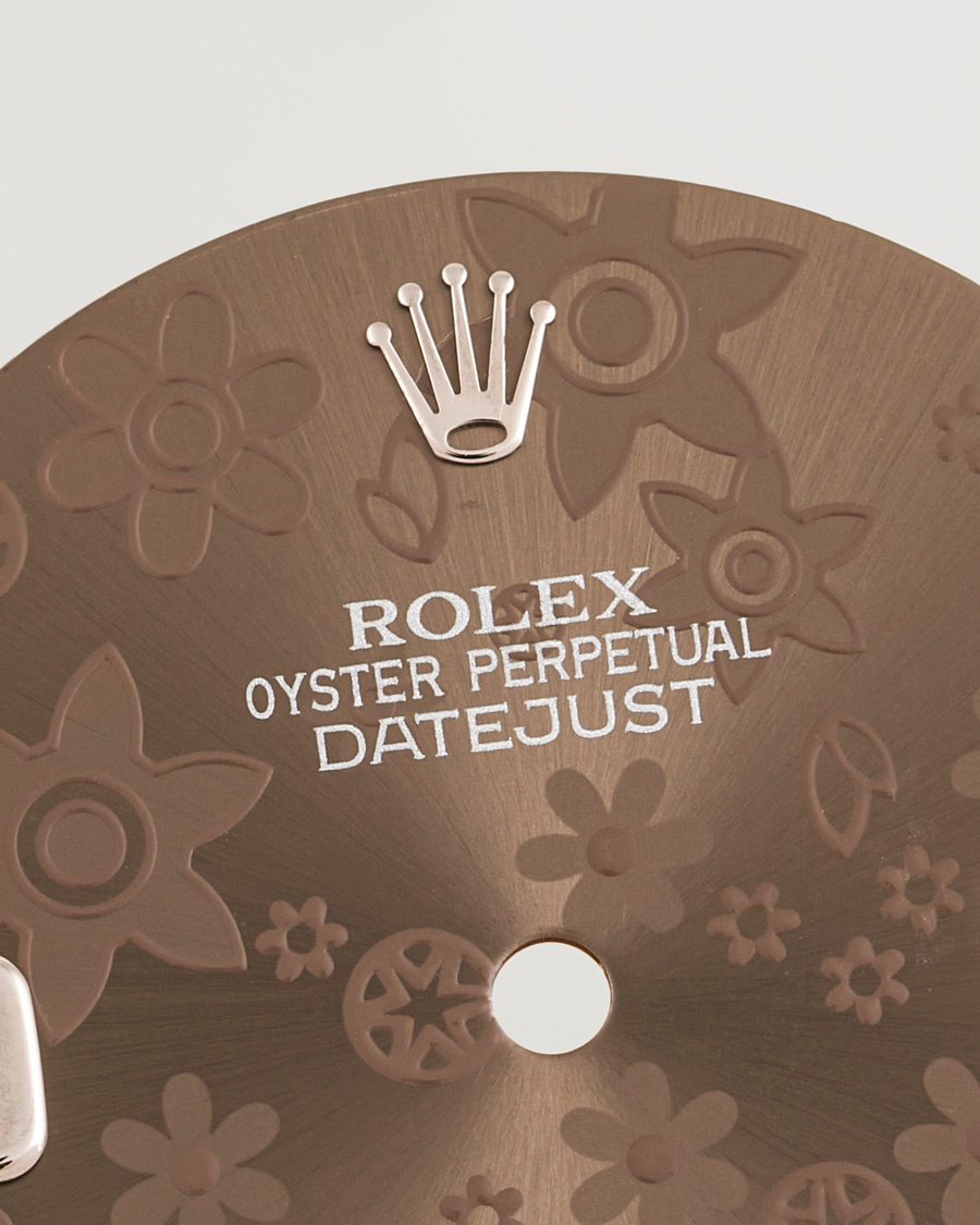 Uomini | Pre-owned Accessori | Rolex Pre-Owned | Rolex Datejust 5-6 ref Flower Dial