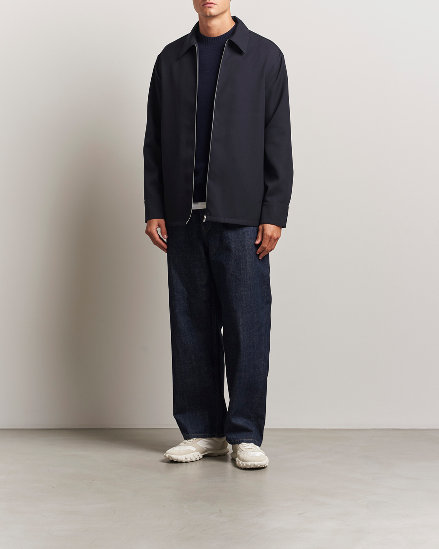 Uomini | Pantaloni | Jil Sander | Loose Fit 5-Pocket Pants Dark Indigo