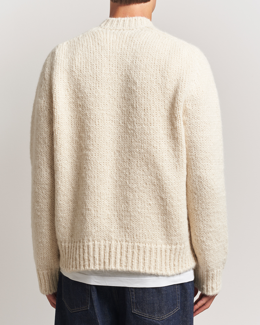 Uomini | Maglieria | Jil Sander | Mohair Sweater Chalk
