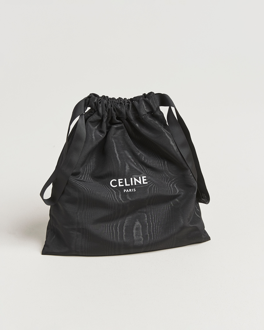 Uomini | Celine Pre-Owned Trio Bag Small Leather Black | Celine Pre-Owned | Trio Bag Small Leather Black