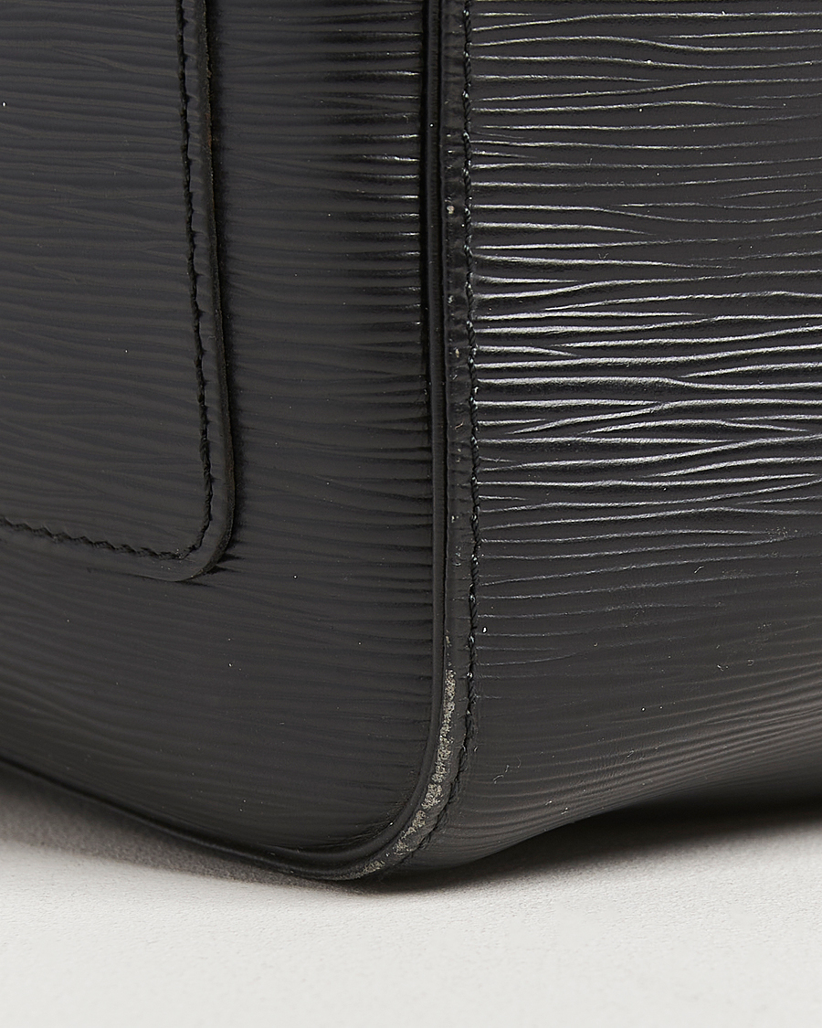 Uomini | Louis Vuitton Pre-Owned Keepall 60 Epi Leather Black | Louis Vuitton Pre-Owned | Keepall 60 Epi Leather Black