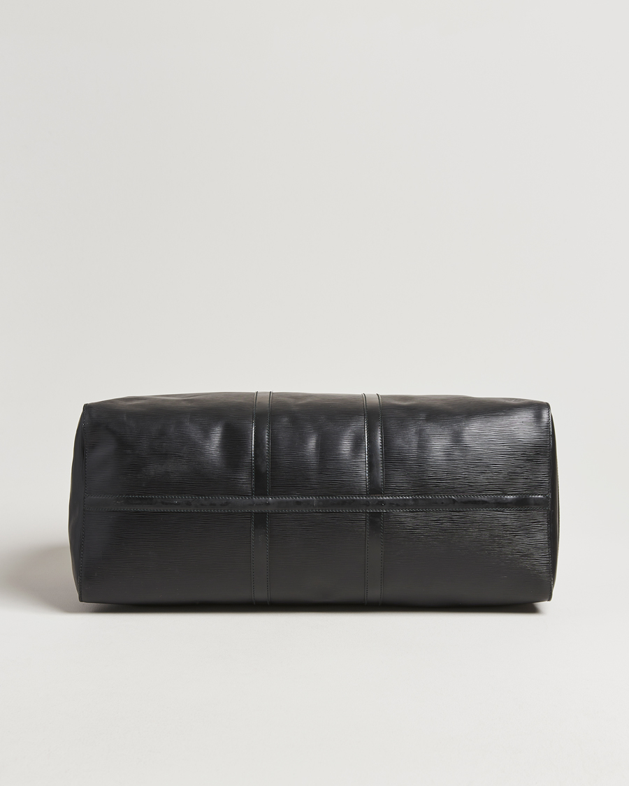 Uomini | Louis Vuitton Pre-Owned Keepall 60 Epi Leather Black | Louis Vuitton Pre-Owned | Keepall 60 Epi Leather Black