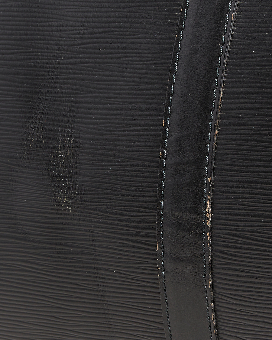 Uomini | Louis Vuitton Pre-Owned Keepall 55 Epi Leather Black | Louis Vuitton Pre-Owned | Keepall 55 Epi Leather Black