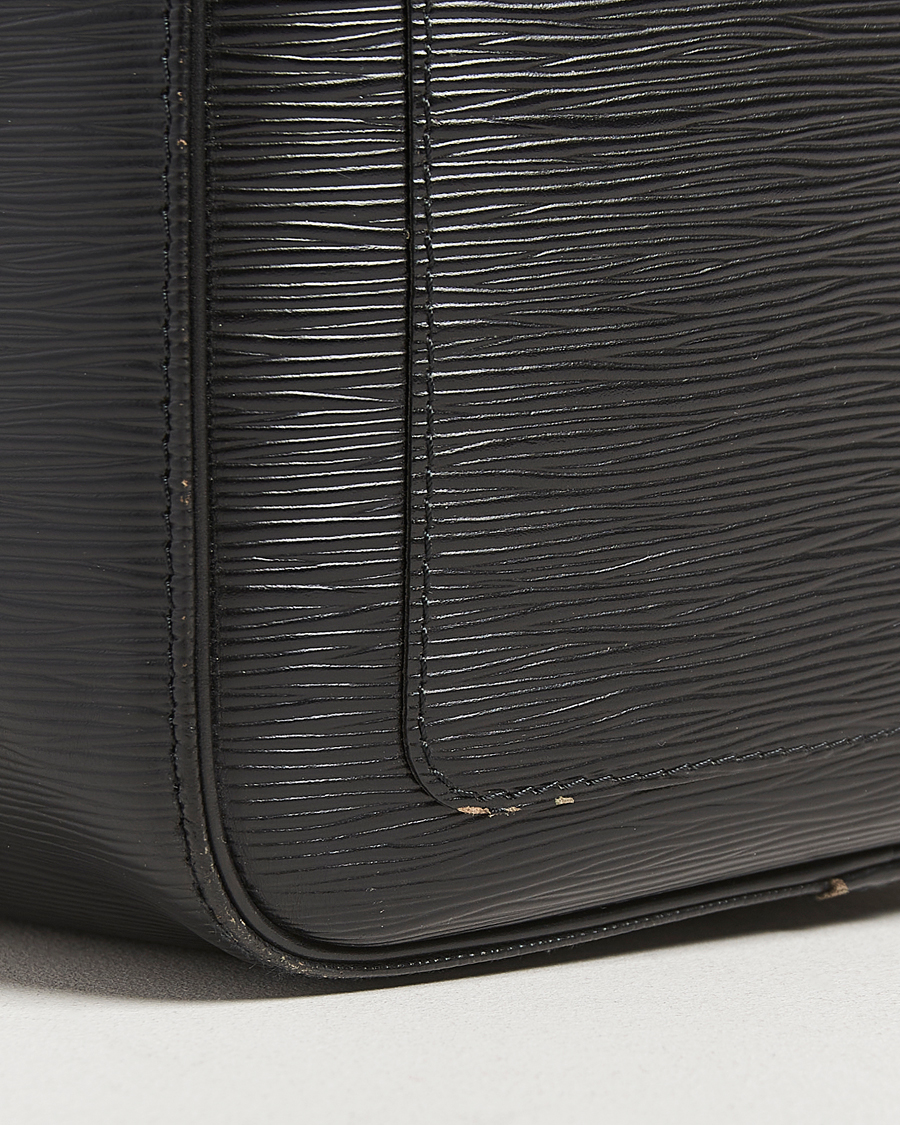 Uomini | Louis Vuitton Pre-Owned Keepall 55 Epi Leather Black | Louis Vuitton Pre-Owned | Keepall 55 Epi Leather Black