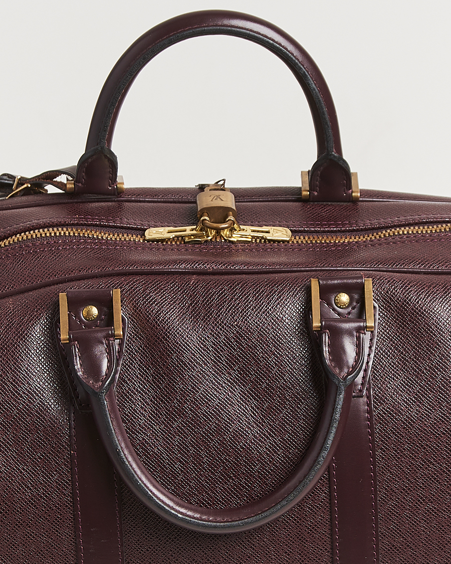 Uomini | Louis Vuitton Pre-Owned Taiga Kendall PM Brown | Louis Vuitton Pre-Owned | Taiga Kendall PM Brown