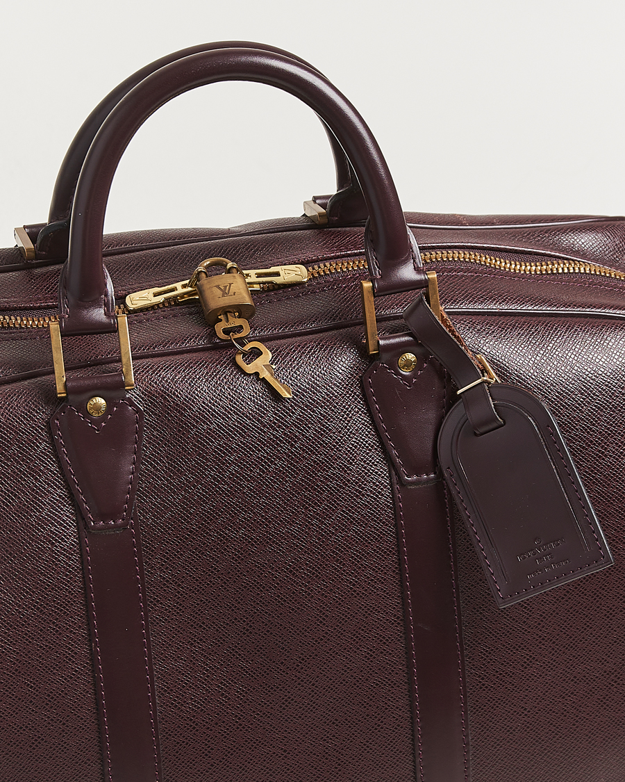 Uomini | Louis Vuitton Pre-Owned Taiga Kendall PM Brown | Louis Vuitton Pre-Owned | Taiga Kendall PM Brown